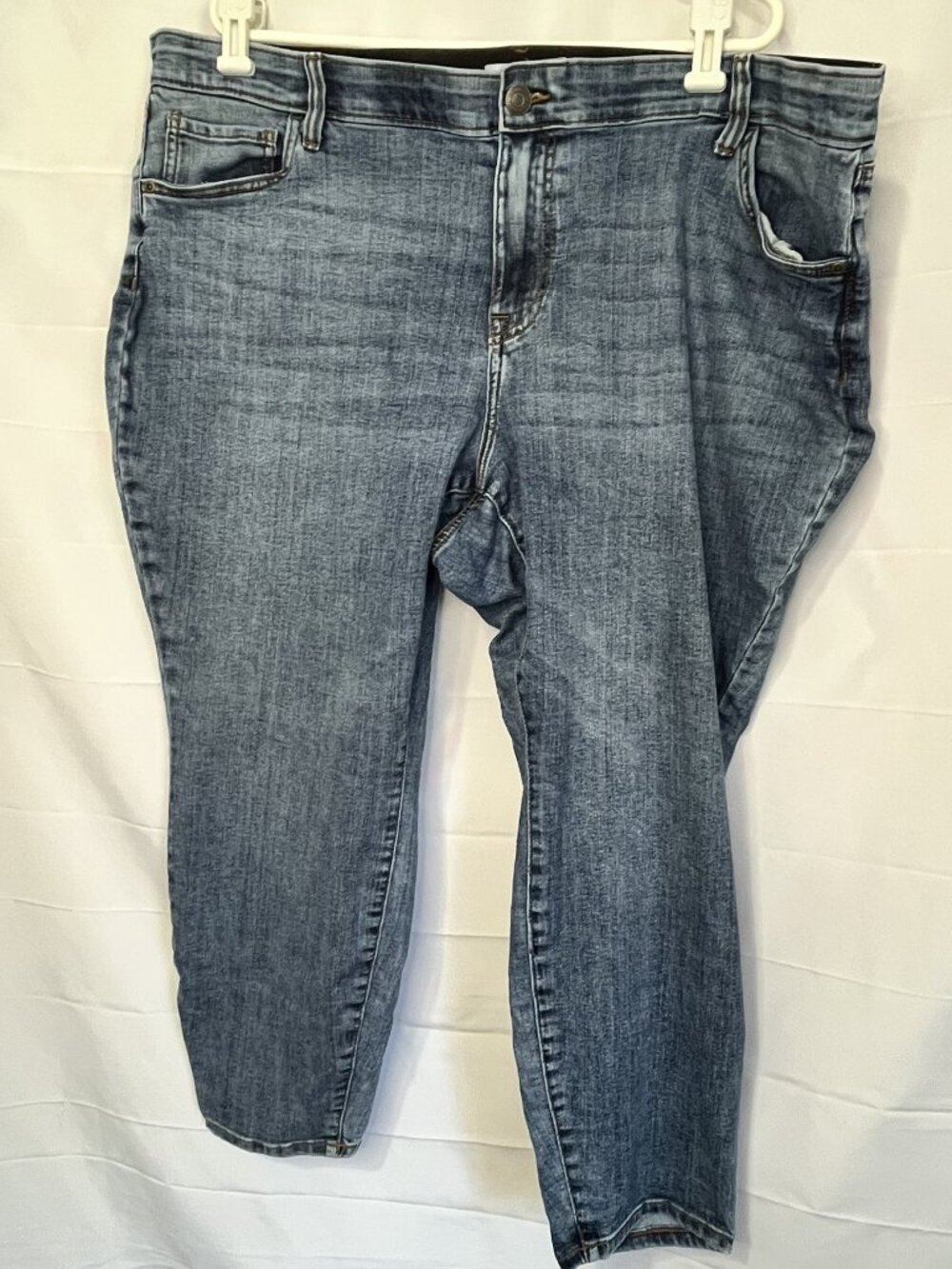 Sonoma Goods for Life Blue Jeans 24W Short Straight leg Stretch